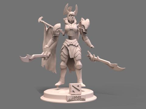Legion commander 3D प्रिंट मॉडल