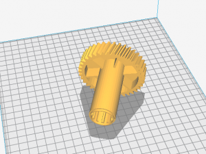 gear from zelmer meat grinder 3D Model