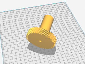 gear from zelmer meat grinder 3D Model
