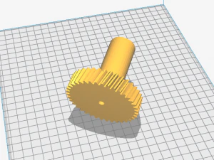 gear from zelmer meat grinder 3D Model