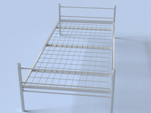 metal bed frame 3D Model