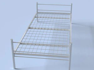 metal bed frame 3D Model