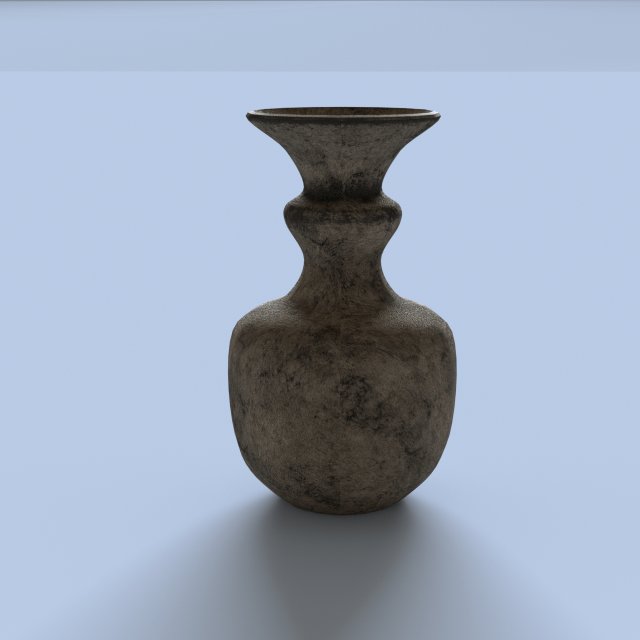 old clay vase Modèle 3D .c4d .max .obj .3ds .fbx .stl .blend 