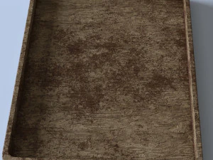 wood tray 3D Model
