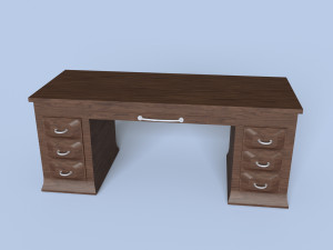 directors desk Modèle 3D