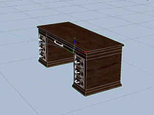 directors desk 3D Model