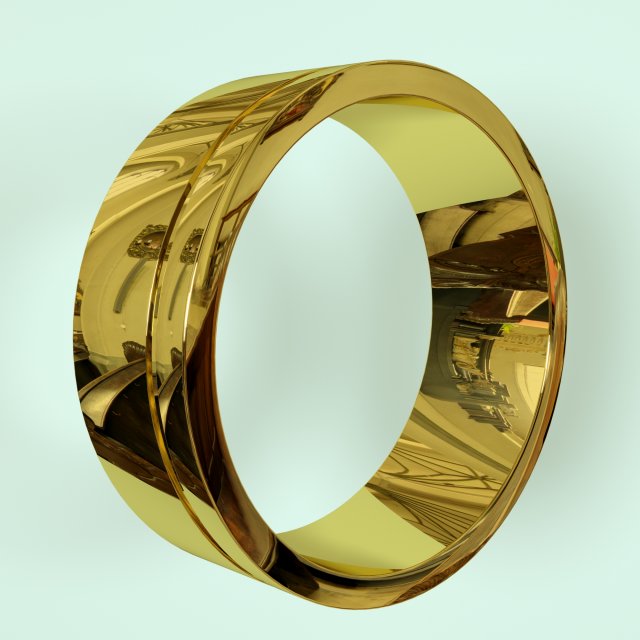 gold ring Modelo 3D .c4d .max .obj .3ds .fbx .stl .blend 
