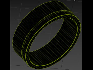 gold ring 3D Model