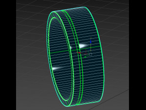 gold ring Modelo 3D