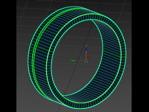 gold ring 3D Model