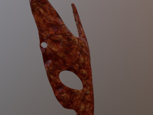 Mask high-poly 3D मॉडल