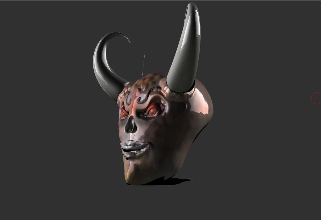 demon 3D Model .c4d .max .obj .3ds .fbx .stl .blend 