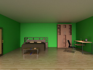 room Modelo 3D