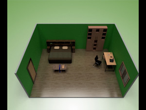 room Modelo 3D