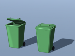 city props low poly Model 3D