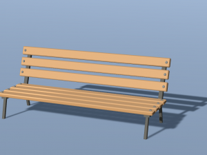 city props low poly Model 3D