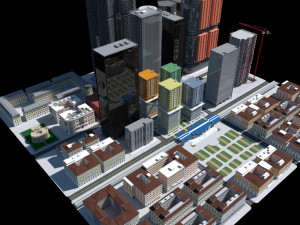 cityscape00 3D Model