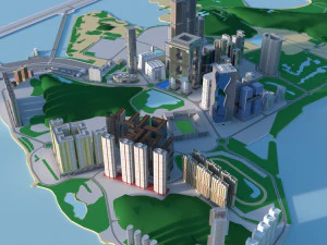 citypack01 3D Model