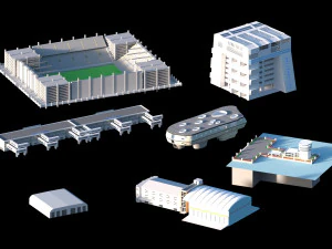 citypack01 3D Model
