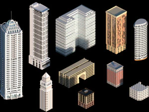 citypack01 3D Model