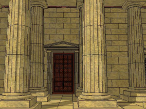 GREEK TEMPLE 3D Model