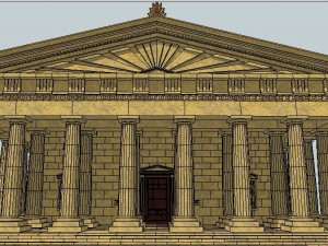 GREEK TEMPLE 3D Model