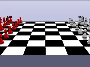 ШАХМАТЫ 3D Модель