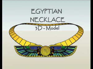 COLLANA EGIZIANA Modello 3D