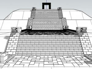 MAYAN AZTEC PORTAL 3D Model