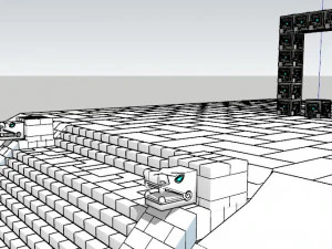 MAYAN AZTEC PORTAL 3D Model