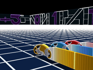 TRON GAMES GRIDLIGHTCYCLES 3D Модель