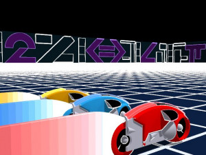 TRON GAMES GRIDLIGHTCYCLES 3D Модель