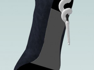 WOMAN BOOTS Model 3D