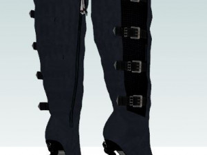 WOMAN BOOTS Model 3D