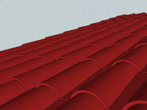 ROOF TILES 3D Model