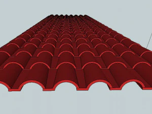 ROOF TILES 3D Model