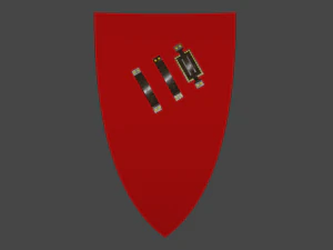 MEDIEVAL SHIELD 3D Model