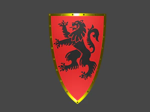 MEDIEVAL SHIELD 3D Model