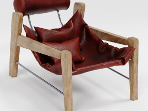 leather chair 3D Model