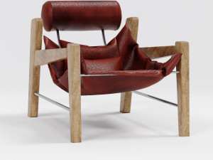 leather chair 3D Model