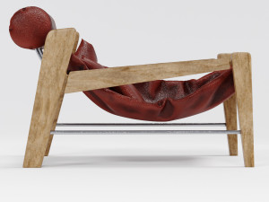 leather chair 3D Model