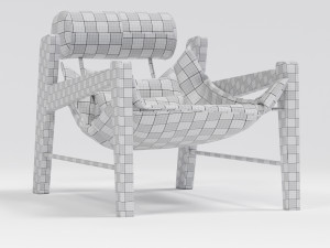 leather chair 3D Model