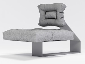 brown leather chair 3D Model