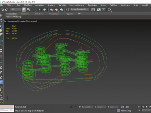 chloroplast Modelo 3D