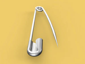 safety pin 3D Model