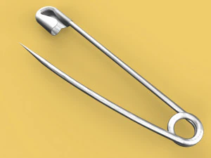 safety pin 3D Model