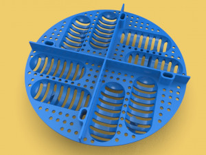 printable reptile egg tray incubator 3D Print Model