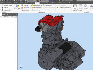 husqvarna sm 630 te 630 engine motorcycles fsae Modello 3D