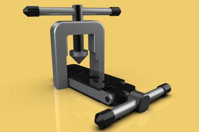 imperial flaring tool 3D Model .c4d .max .obj .3ds .fbx .stl .blend 