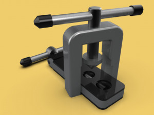 imperial flaring tool 3D Model